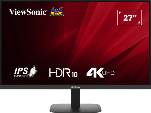 VIEWSONIC VA2708-4K-HD 27" IPS 4K 3840 x 2160 4MS 60HZ MONITOR ürün görseli 1