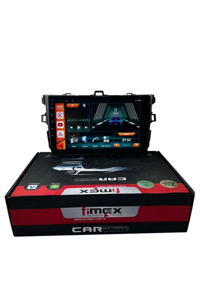 Toyota Corolla 2007-2013 FİMEX 4-64 (FANLI) DSPLİ PRO OEM MULTİMEDİA ürün görseli 1