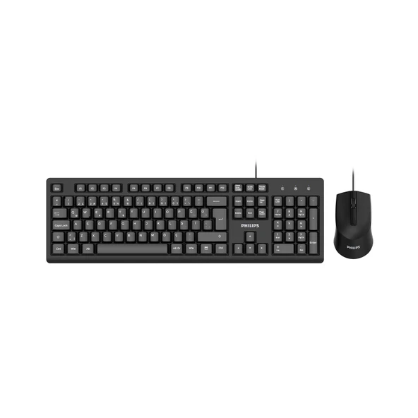 PHILIPS KABLOLU KLAVYE&MOUSE SET SPT6234 SIYAH ürün görseli 1