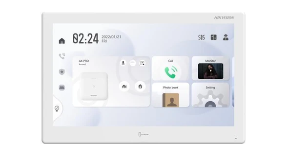 HIKVISION DS-KH9510-WTE1 IP INTERCOM İÇ ÜNİTE ürün görseli 1