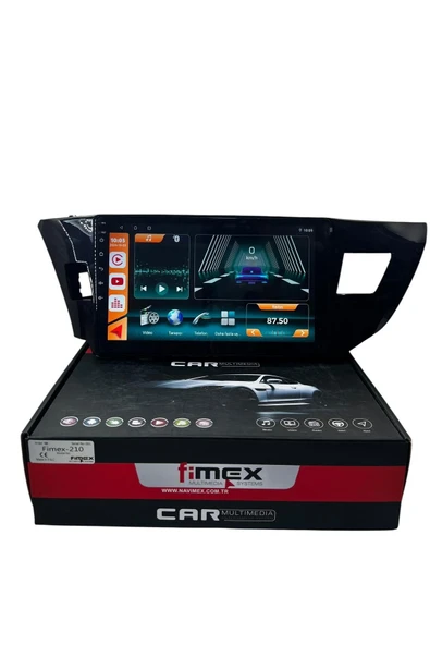 Toyota Corolla 2013-2015 FİMEX 4-64 (FANLI) DSPLİ PRO OEM MULTİMEDİA ürün görseli 1