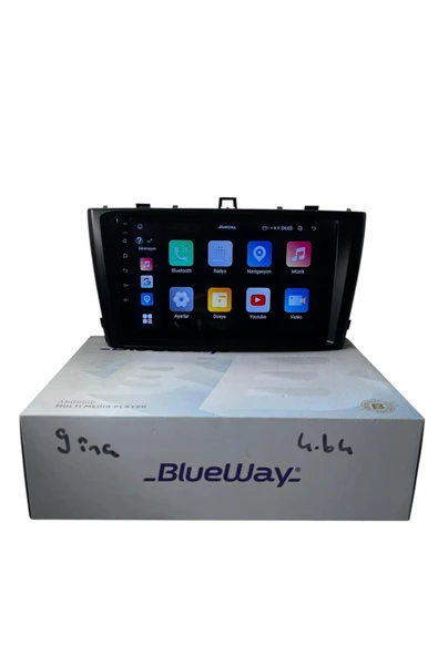 Toyota Avensis 2009-2015 BLUEWAY 4-64 PROFESYONEL OEM MULTİMEDİA ürün görseli 1
