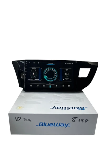 Toyota Corolla 2013-2015 BLUEWAY 8-128 TAM PROFESYONEL OEM MULTİMEDİA ürün görseli 1