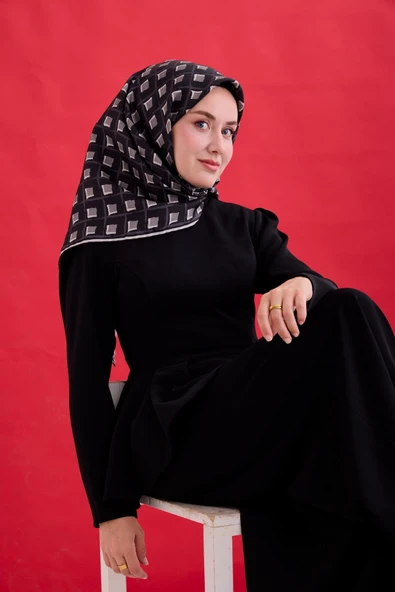 Twill İpek Eşarp 11474 - Resim 2