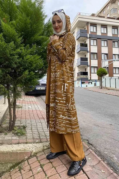 Moda Çizgi Tesettür Takım - Resim 4