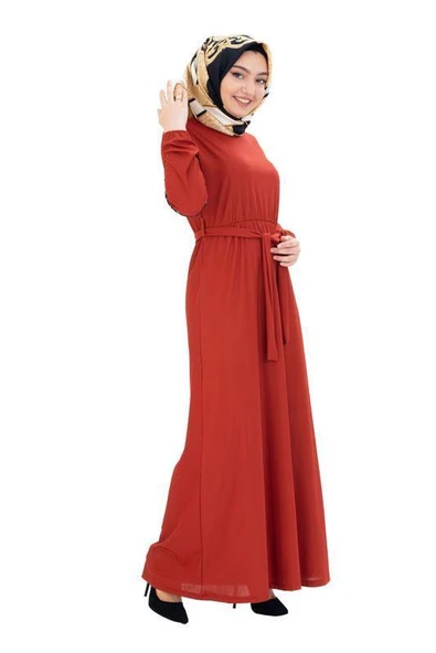 Moda Çizgi Tesettür Elbise - Resim 2