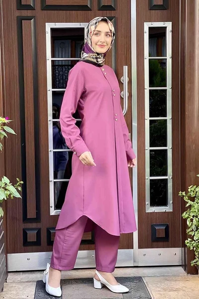 Moda Çizgi Tesettür Takım - Resim 4