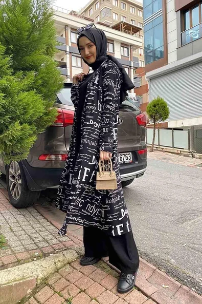 Moda Çizgi Tesettür Takım - Resim 3