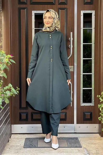 Moda Çizgi Tesettür Takım - Resim 2