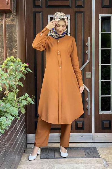 Moda Çizgi Tesettür Takım - Resim 4