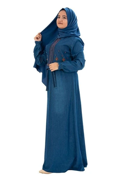Moda Çizgi Tesettür Elbise - Resim 2