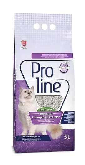Proline Lavantalı Topaklaşan İnce Bentonit Kedi Kumu 20 Lt ürün görseli 1