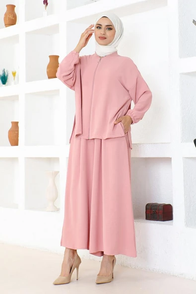 takım elbise pembe 106 - Resim 3