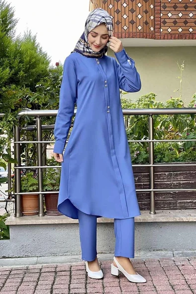 Moda Çizgi Tesettür Takım - Resim 4
