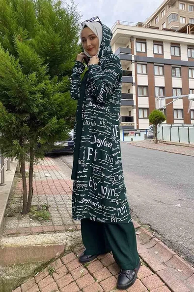 Moda Çizgi Tesettür Takım - Resim 4