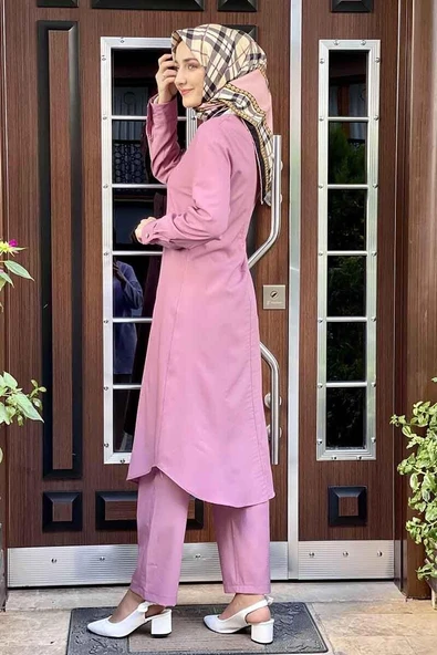 Moda Çizgi Tesettür Takım - Resim 5
