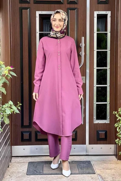 Moda Çizgi Tesettür Takım - Resim 2