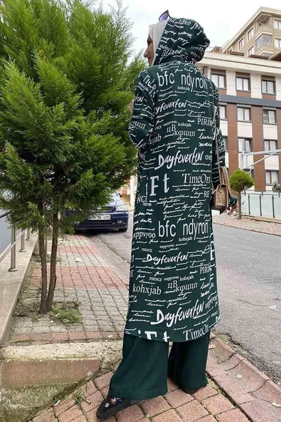 Moda Çizgi Tesettür Takım - Resim 5