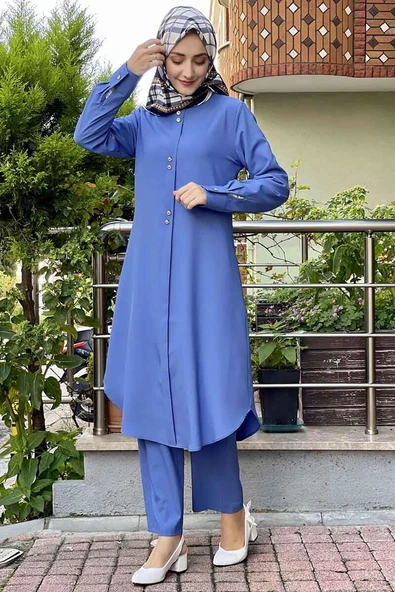Moda Çizgi Tesettür Takım - Resim 2