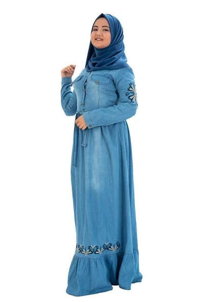 Moda Çizgi Tesettür Elbise - Resim 2