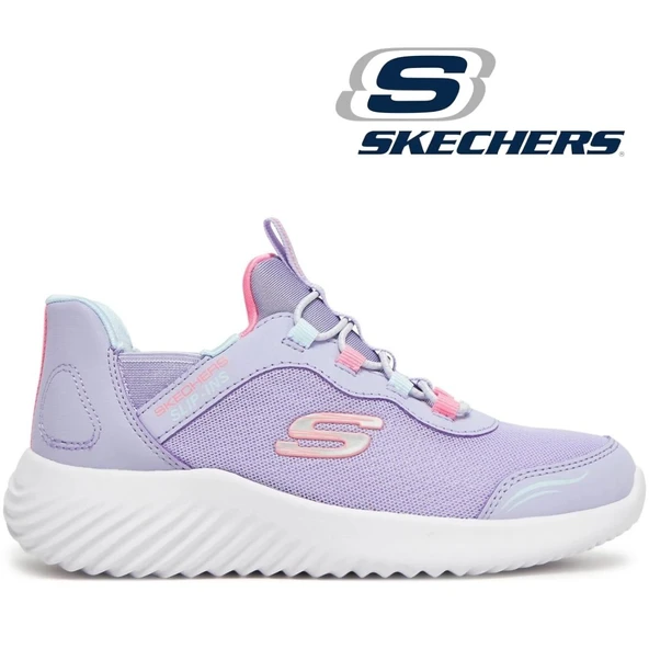 Skechers Bounder Slip-İns Simle Cute 303585L Ortopedik Çocuk Spor Ayakkabı ürün görseli 1
