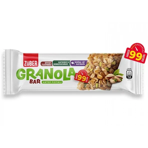 Züber Granola Bar Antep Fıstıklı 25 Gr ürün görseli 1