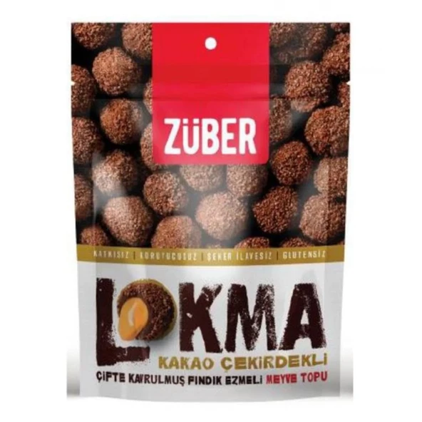 Züber Lokma Meyve Topu 96 Gr Kakaolu ürün görseli 1