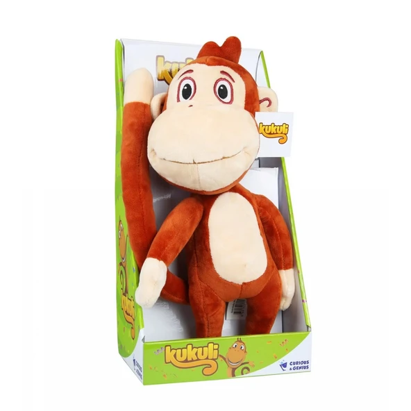 Kukuli Müzikli Peluş Oyuncak Maymun 55072 ürün görseli 1