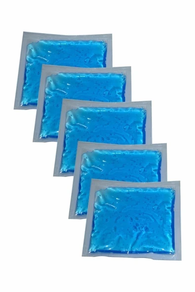 5 Adet Soğuk Sıcak Jel Kompres Termojel 13x13 Cm Brk0038 ürün görseli 1
