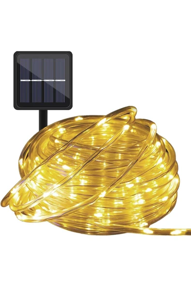 MENFRY Solar Enerjili Neon Led Dış Mekan Bahçe Teras Balkon Ağaç Aydınlatması Animasyonlu (10 METRE) ürün görseli 1