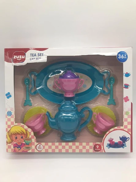 Zuzu Toys Kutulu Çay Setim 4041 ürün görseli 1