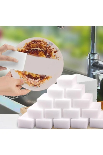 RunoAksesuar Sihirli Sünger Magic Sponge 10'lü - Resim 2