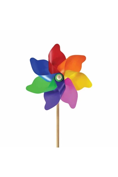 Kardesler KARDEŞLER 35cm ÇAP 7 KANATLI BAHÇE GRUBU KULEDE RÜZGAR GÜLÜ ürün görseli 1