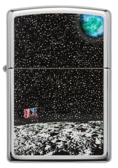 Zippo Moon Landing Space Dizayn Çakmak - Resim 2
