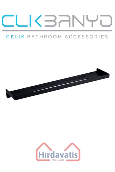 ÇELİK BANYO Paris DKP Etejer 30cm Mat Siyah - Resim 3
