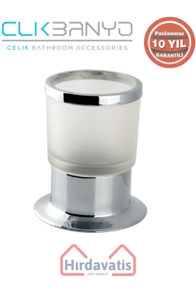 ÇELİK BANYO Paslanmaz Pirinç Dilek Set Üstü Fırçalık ürün görseli 1