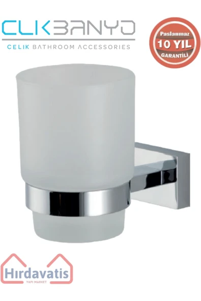ÇELİK BANYO Paslanmaz Pirinç Kenzo Fırçalık ürün görseli 1