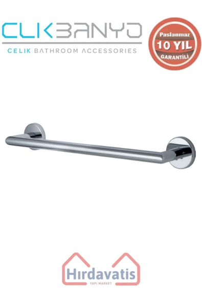 ÇELİK BANYO Paslanmaz Pirinç Flora Küvet Kolu 50cm ürün görseli 1