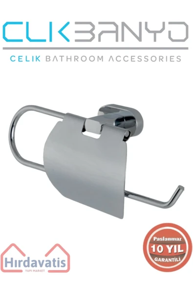 ÇELİK BANYO Paslanmaz Pirinç Zirve Kapaklı Kağıt Havluluk ürün görseli 1