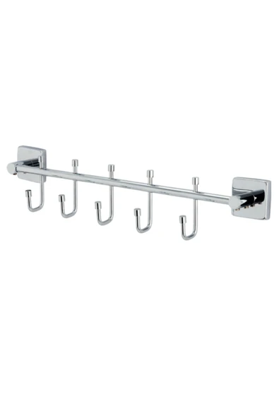 ÇELİK BANYO Paslanmaz Pirinç Vizyon 5’li Askılık ürün görseli 1