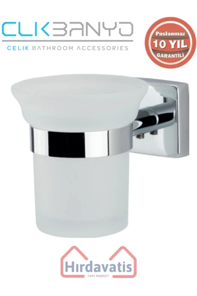 ÇELİK BANYO Paslanmaz Pirinç Vizyon Diş Fırçalık ürün görseli 1