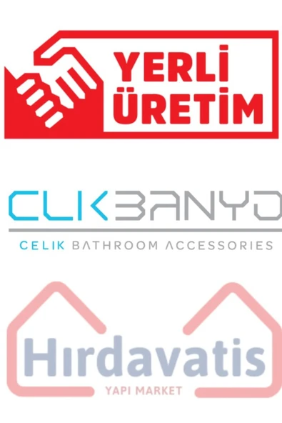 ÇELİK BANYO Paslanmaz Pirinç Kenzo 4’lü Askılık - Resim 3