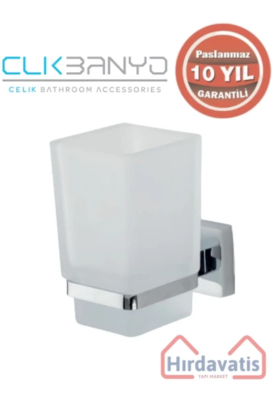 ÇELİK BANYO Paslanmaz Pirinç Tamay Diş Fırçalık ürün görseli 1