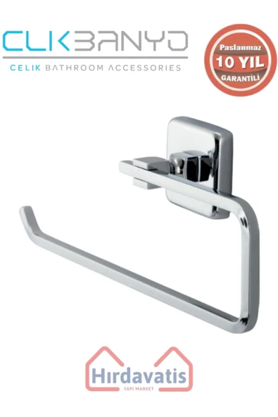 ÇELİK BANYO Paslanmaz Pirinç Kumru Açık Kağıt Havluluk ürün görseli 1