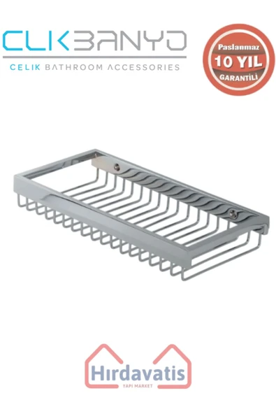 ÇELİK BANYO Paslanmaz Pirinç Kumru Lama Șampuanlık Tekli 15x25 ürün görseli 1