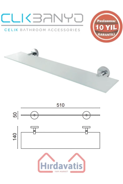 ÇELİK BANYO Paslanmaz Pirinç Dilek Etajer ürün görseli 1