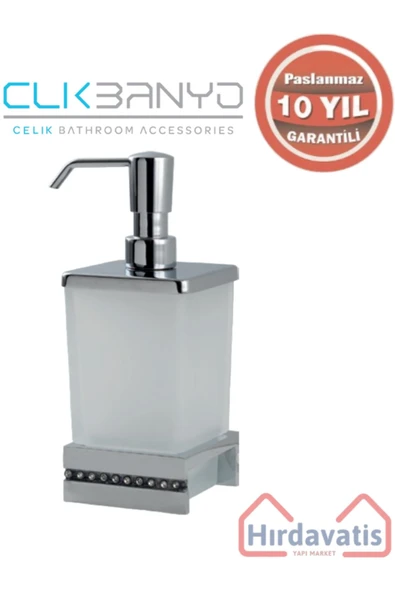 ÇELİK BANYO Paslanmaz Pirinç Swwor Set Üstü Sıvı sabunluk ürün görseli 1