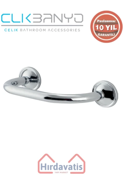 ÇELİK BANYO Paslanmaz Pirinç Bella Küvet Tutamağı 30cm ürün görseli 1
