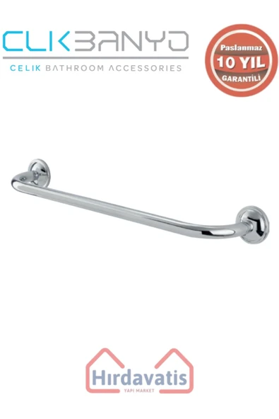 ÇELİK BANYO Paslanmaz Pirinç Bella Küvet Tutamağı 50cm ürün görseli 1