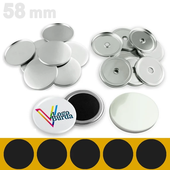 SADE MAGNET SARF YADA UV Baskıya Uygun VG58BSM VG58UVBSM ürün görseli 1